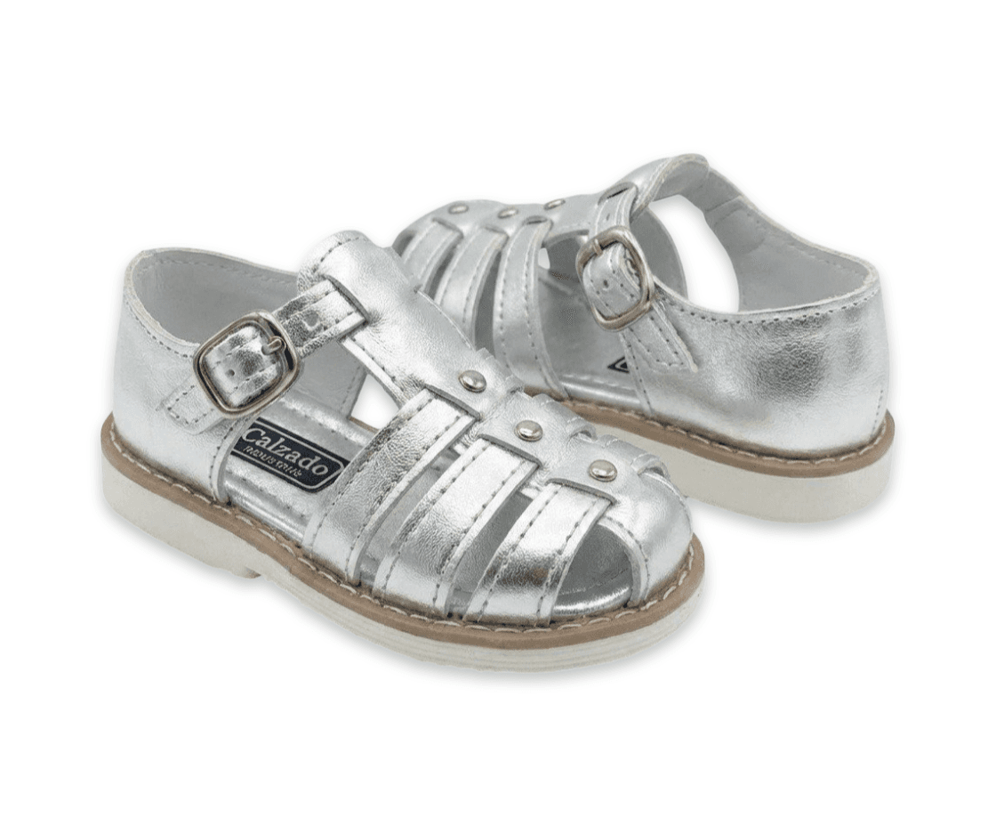 Sandalias Dodo Pellet - Plateado